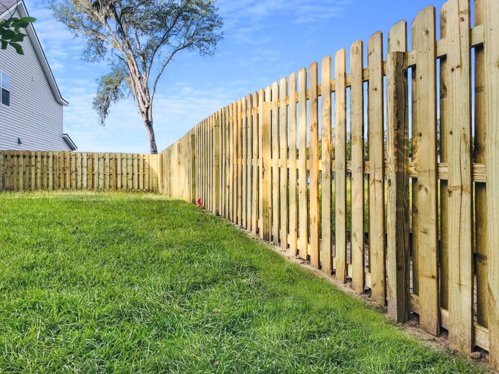 Pine Fence Installation | Wood Fence Installation | Picket Fence Installation | Owens Fence Company