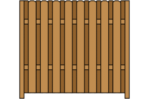 Pine Fence Installation | Shadowbox Fence Installation | Wood Fence Installation | Owens Fence Company