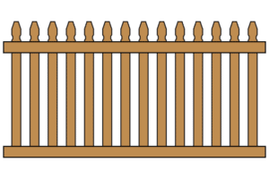 Picket Fence Installation | Pine Fence Installation | Wood Fence Installation | Owens Fence Company